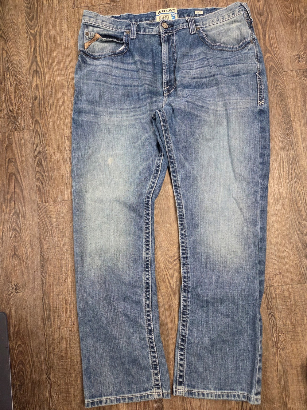ARIAT M2 Relaxed Stirling Stretch Boot Cut Jeans Size 38x31 (tag says 40x32)